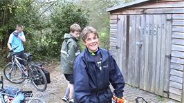 Preparing to leave Street Youth Hostel